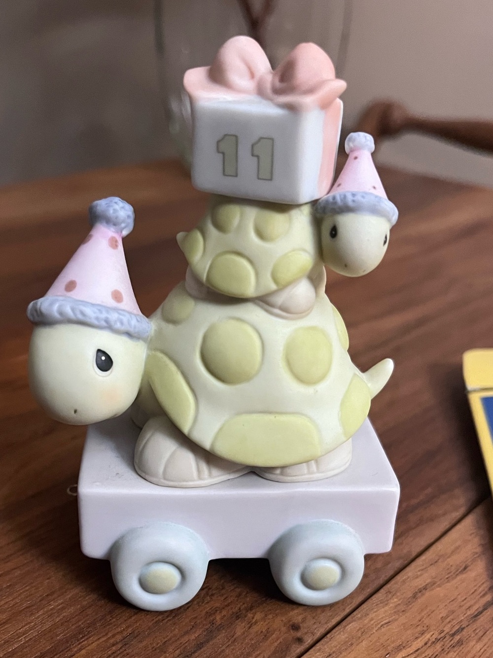 Precious Moments "Take Your Time It's Your Birthday" figurine. 11th birthday